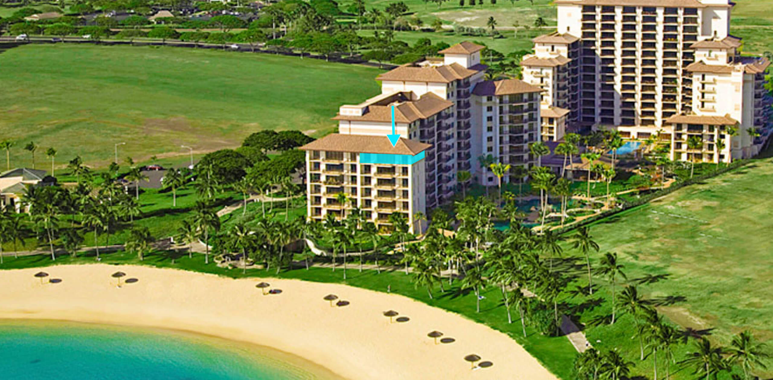 Beachfront Penthouse in Ko Olina